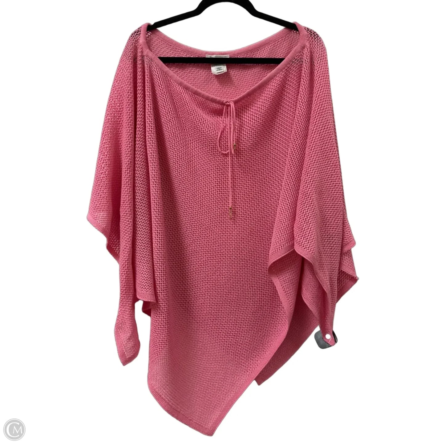 Shawl Luxury Designer By St John Collection In Pink, Size: Osfm