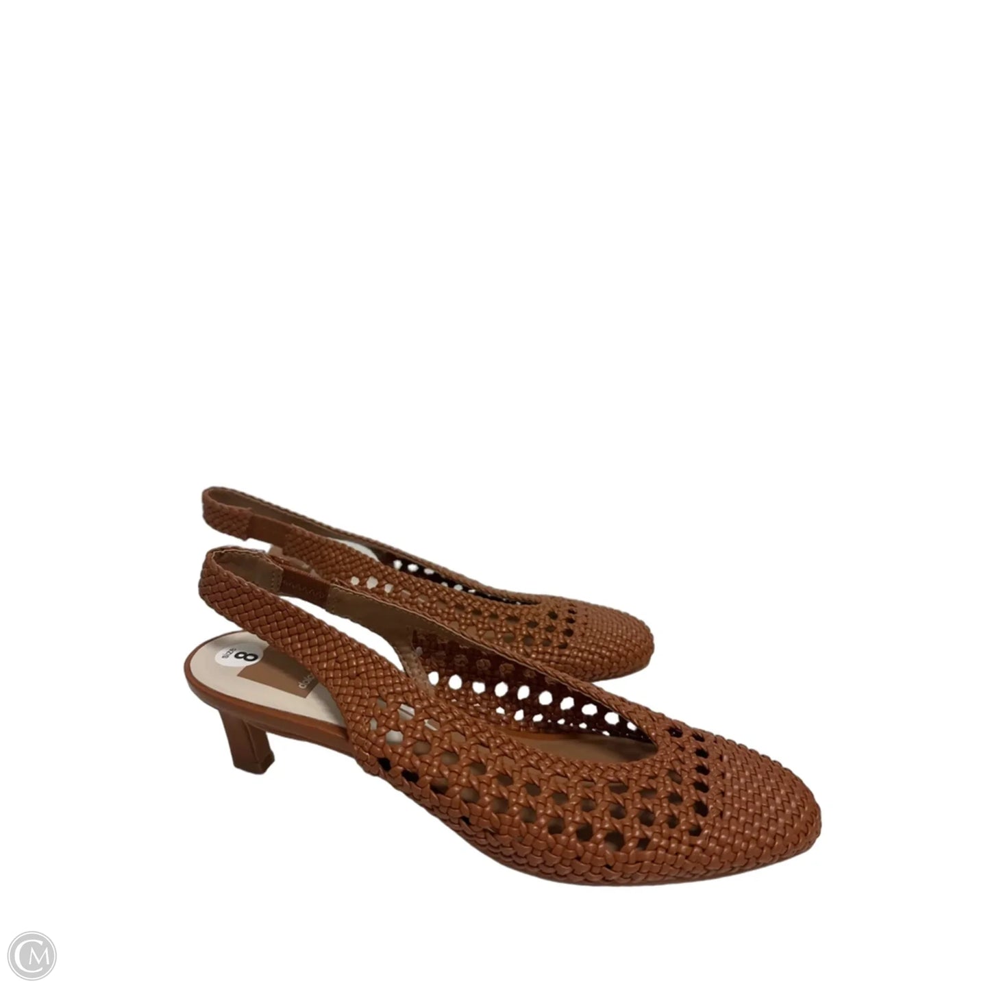 Shoes Heels Kitten By Dolce Vita In Brown, Size: 8