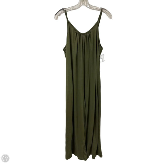 Jumpsuit By Clothes Mentor In Green, Size: Xl