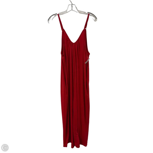 Jumpsuit By Fantaslook In Red, Size: Xl