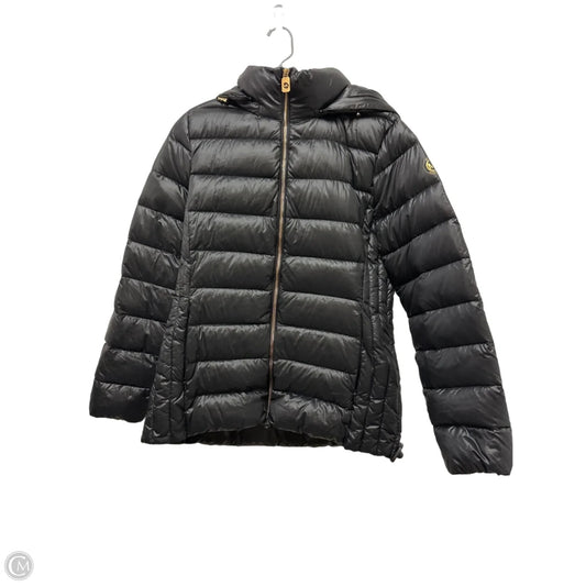 Jacket Puffer & Quilted By Michael By Michael Kors In Black, Size: L