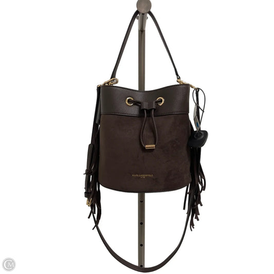 Crossbody Designer By Karl Lagerfeld, Size: Medium