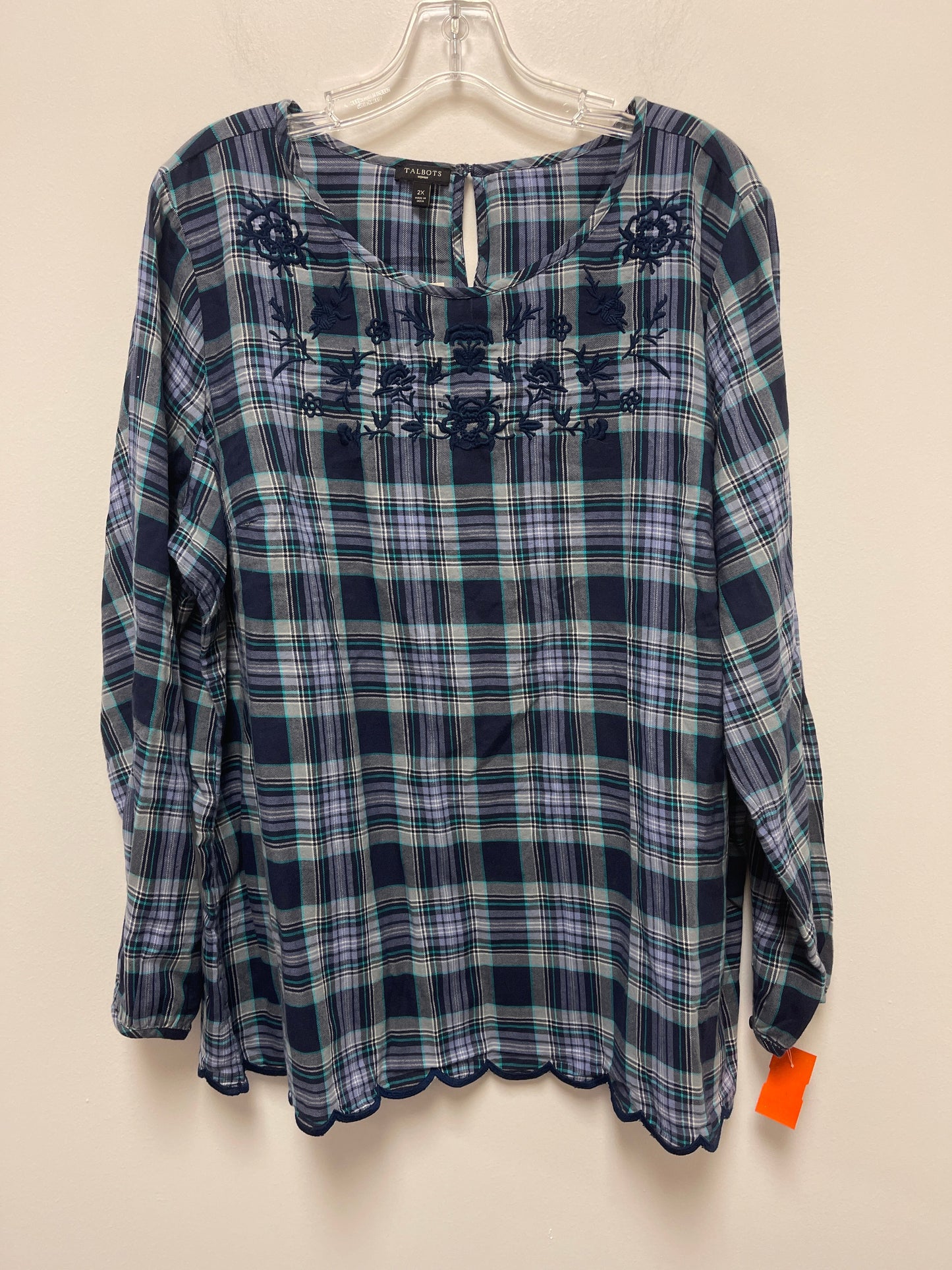 Top Long Sleeve By Talbots  Size: 2x