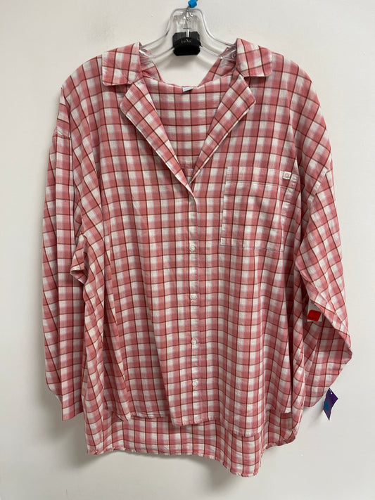 Top Long Sleeve By Old Navy In Pink, Size: Xl