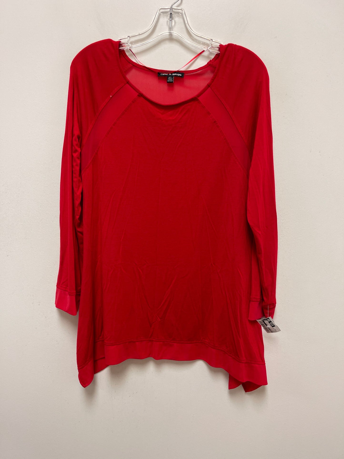 Top Long Sleeve By Cable And Gauge  Size: M