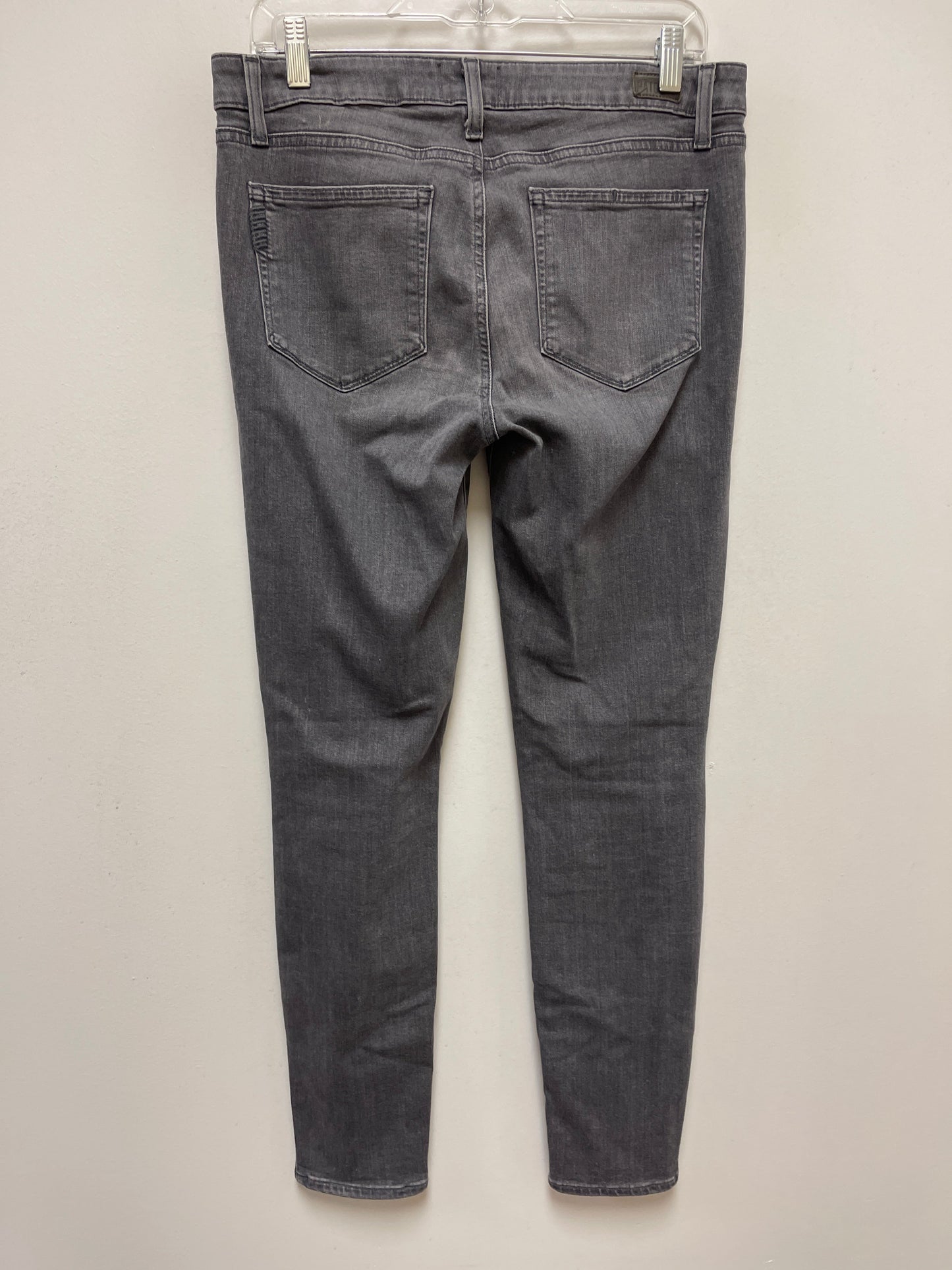 Grey Denim Jeans Designer Paige, Size 12