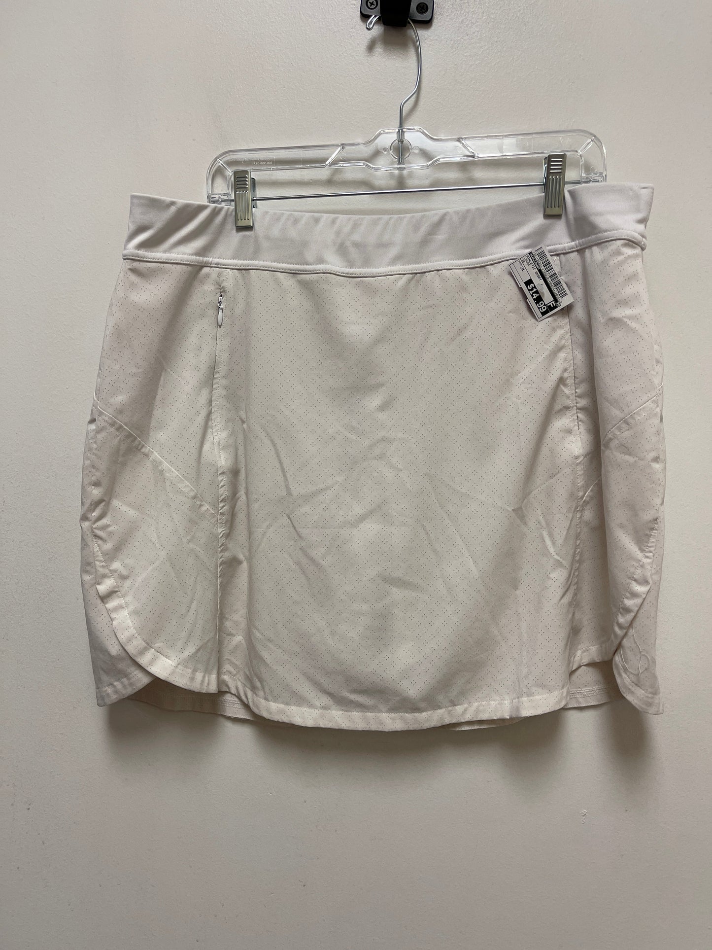 Cream Athletic Skort Callaway, Size 2x