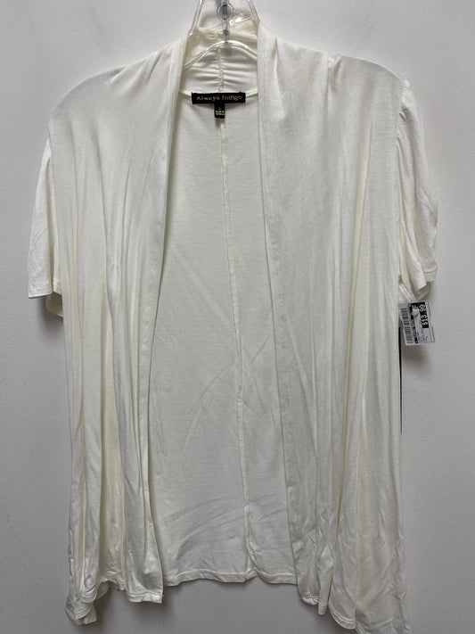 White Cardigan Clothes Mentor, Size L