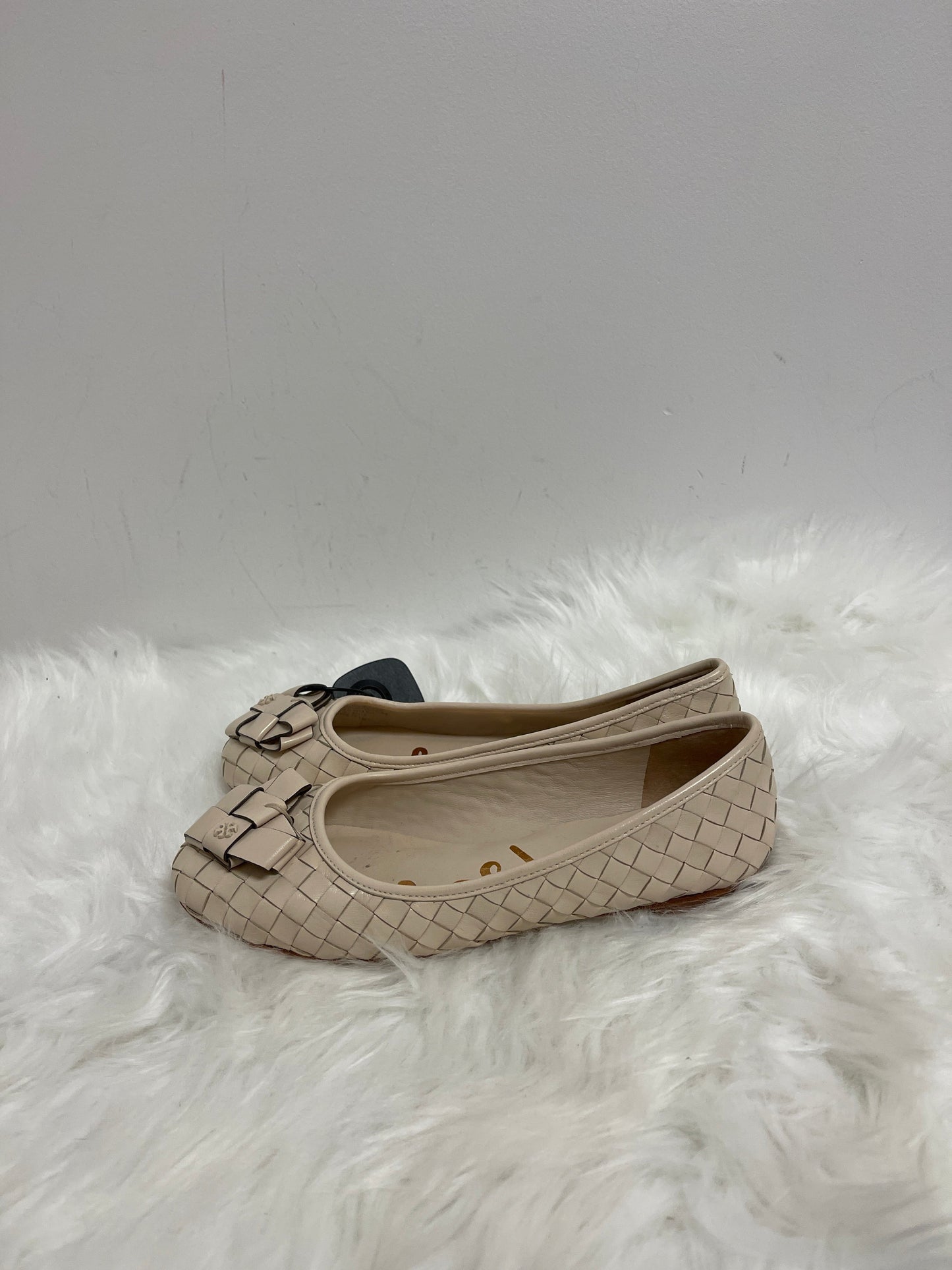 Cream Shoes Designer Tory Burch, Size 6.5