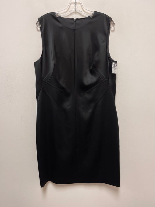 Black Dress Casual Short Elie Tahari, Size 1x