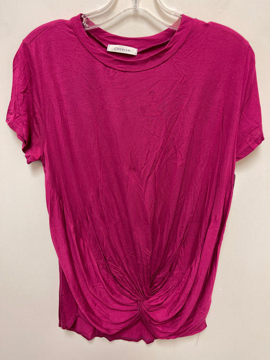 Pink Top Short Sleeve Cherish, Size M