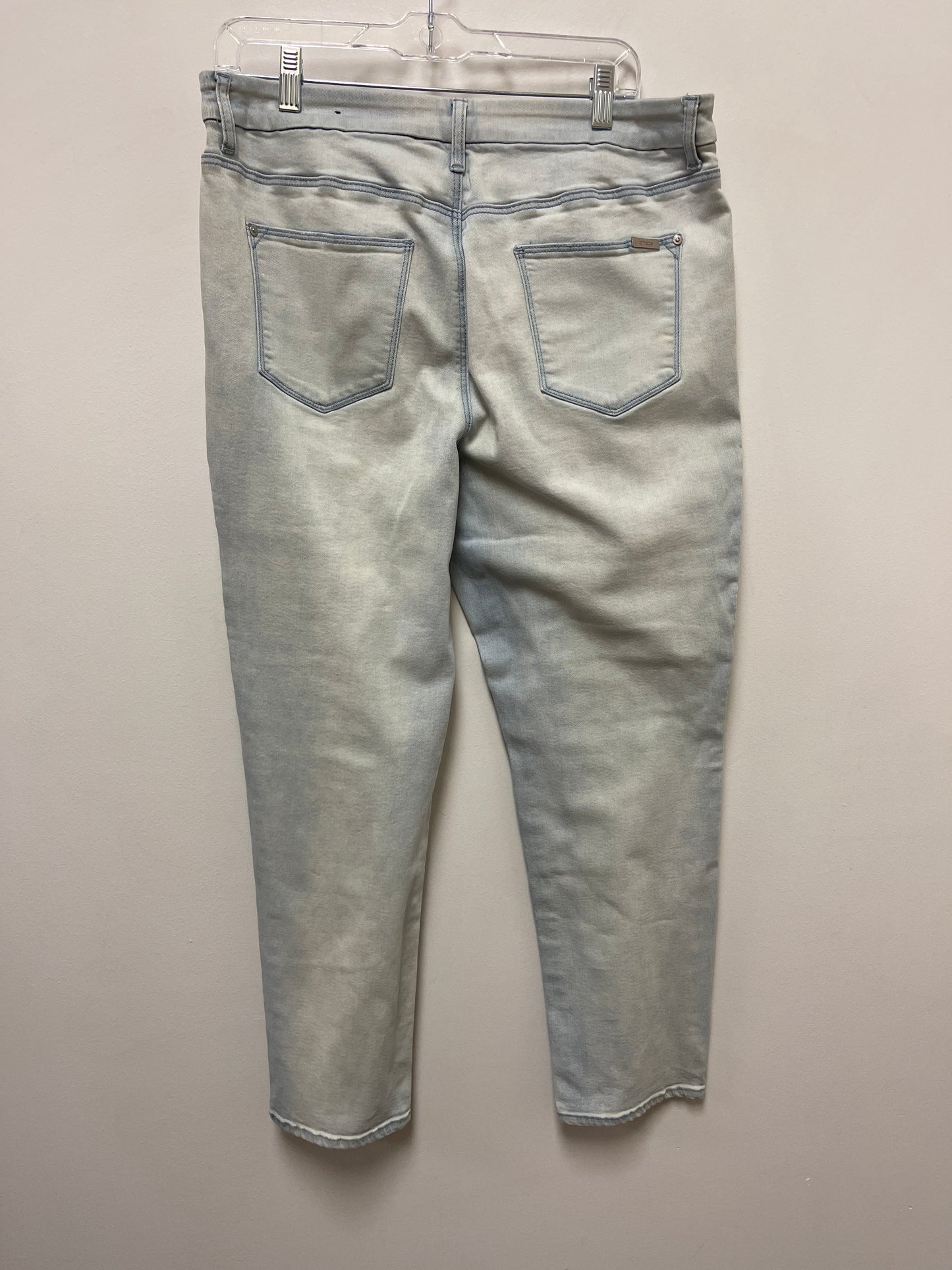 Blue Denim Jeans Skinny Chicos, Size 12