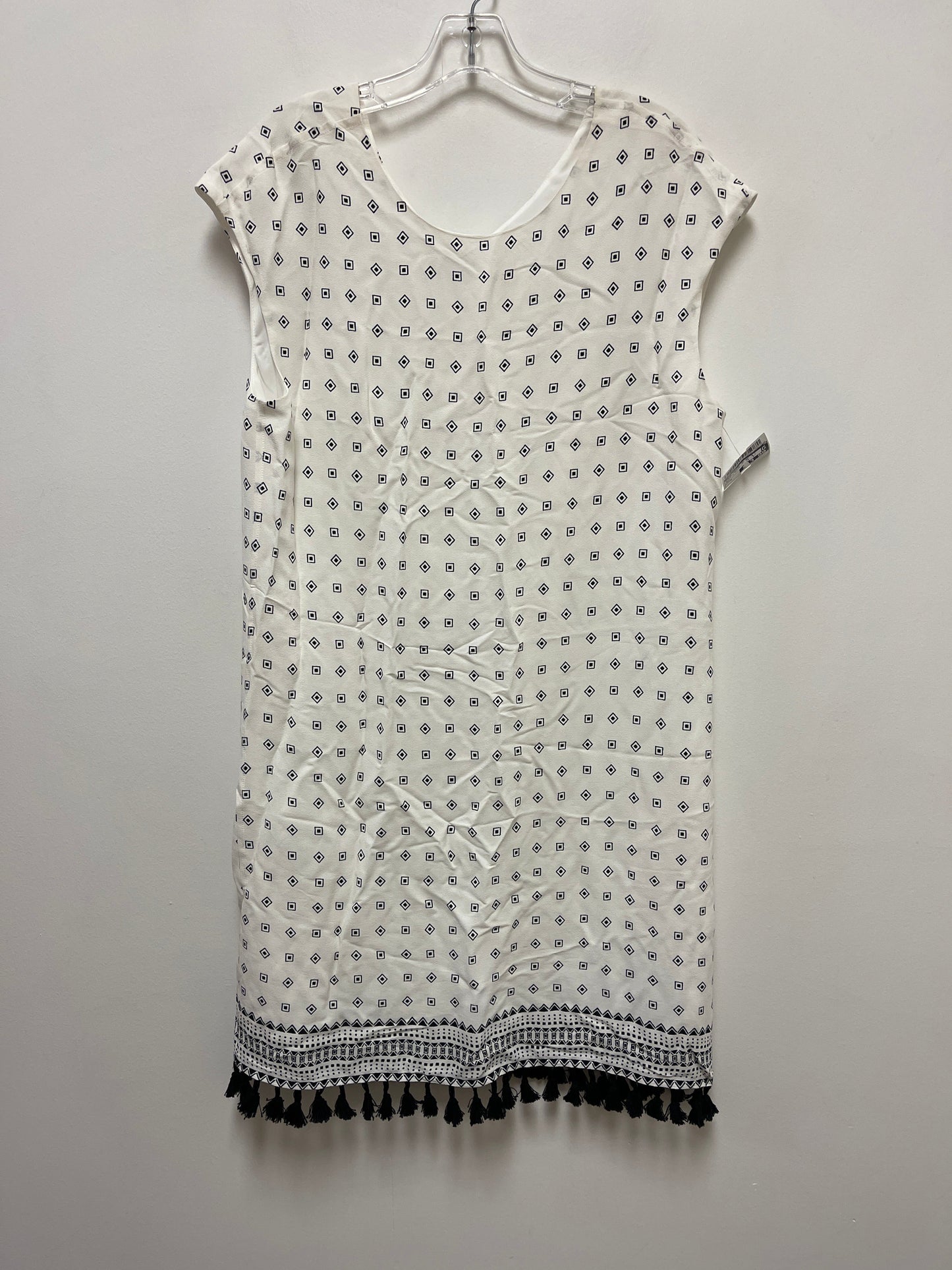 Black & White Dress Casual Short Madewell, Size M