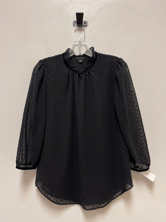 Black Top Long Sleeve Ann Taylor, Size S