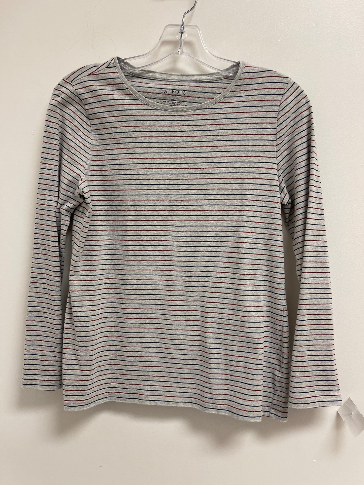 Striped Pattern Top Long Sleeve Talbots, Size M