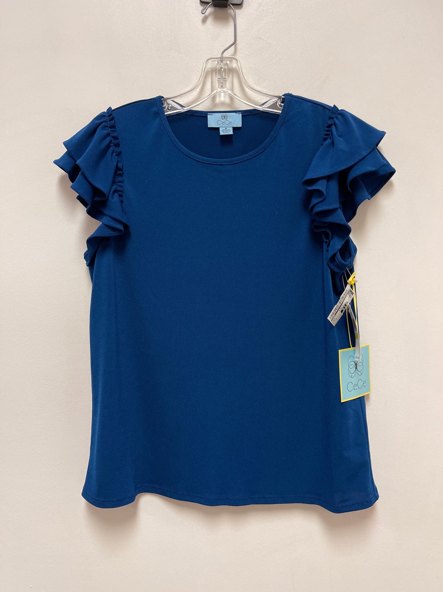 Blue Top Short Sleeve Cece, Size M