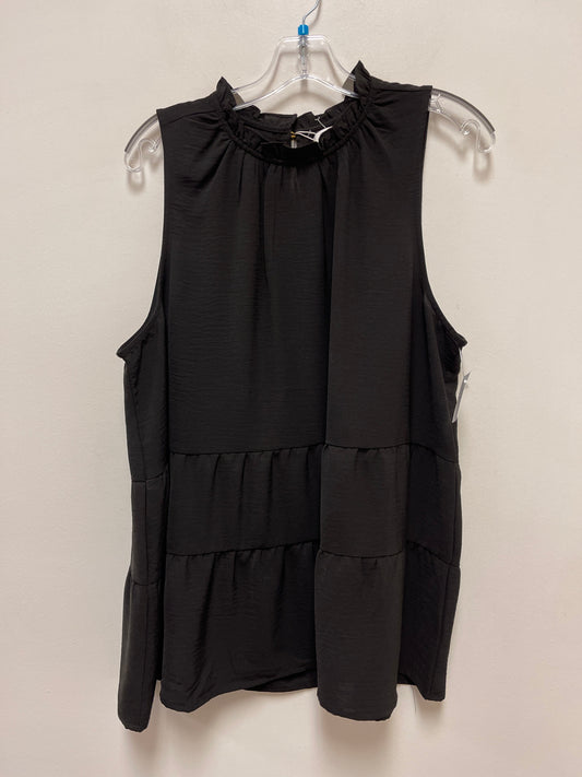 Black Top Sleeveless Mudpie, Size L