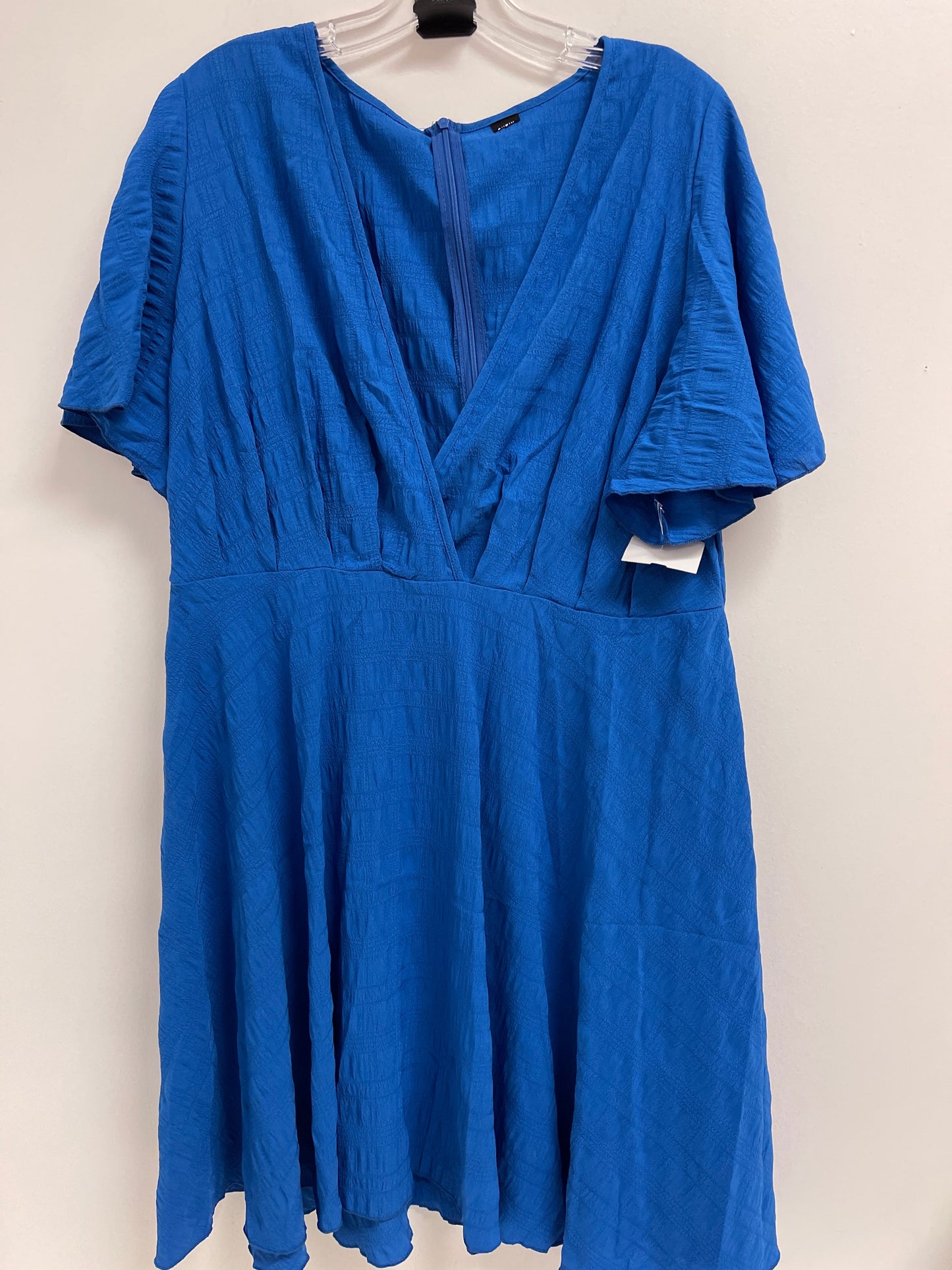 Blue Dress Casual Short Shein, Size 2x