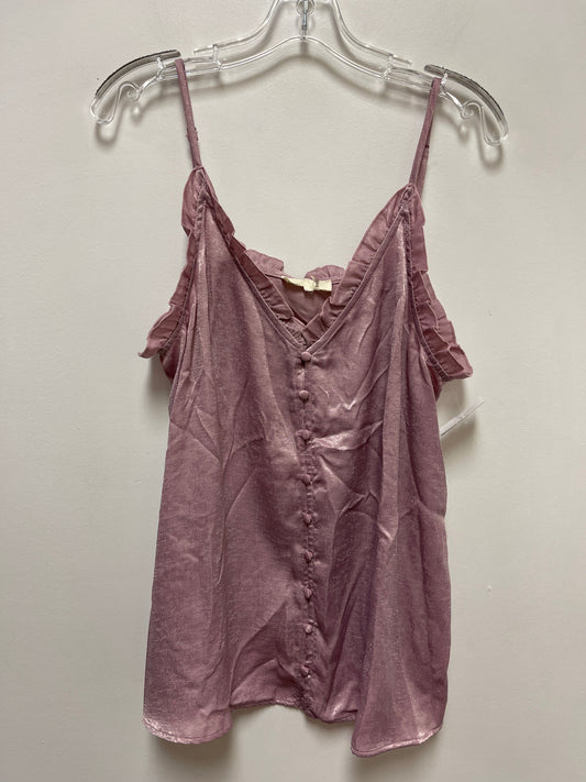 Purple Top Sleeveless Entro, Size L