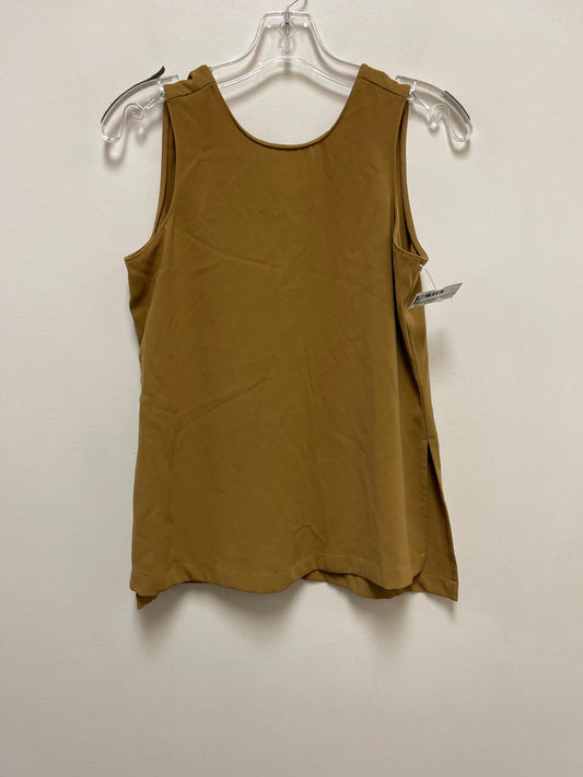 Top Sleeveless By Ann Taylor In Yellow, Size: Xs