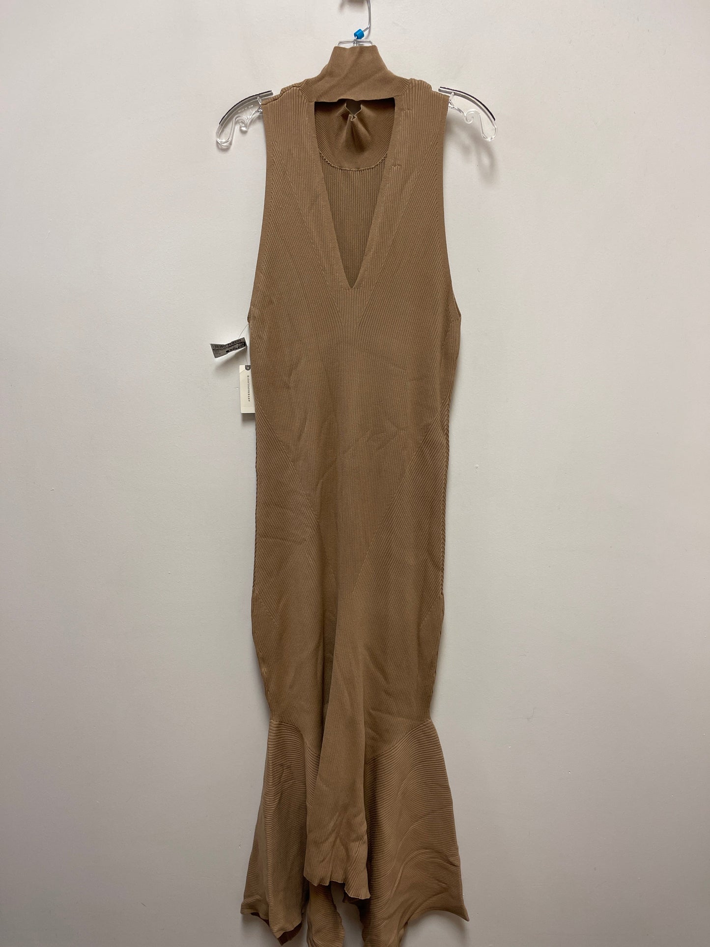 Dress Casual Maxi By Anthropologie In Brown, Size: Xl