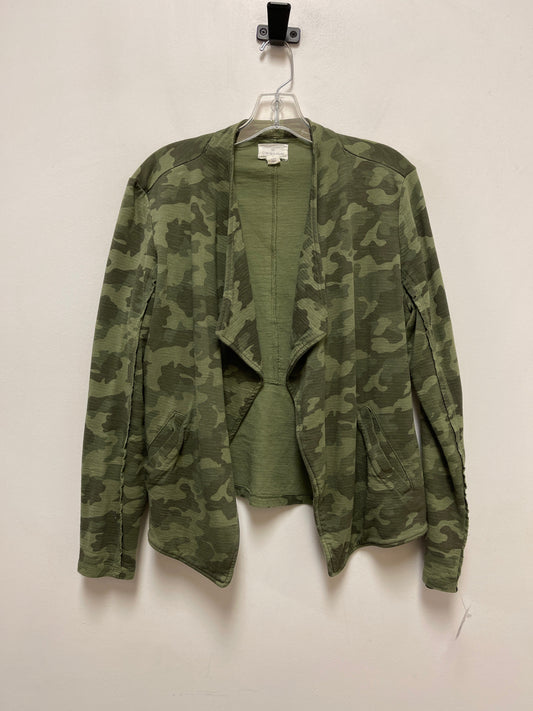 Cardigan By Caslon In Camouflage Print, Size: L