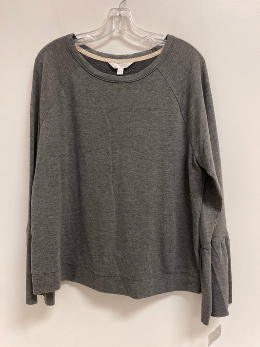 Top Long Sleeve By Lc Lauren Conrad In Grey, Size: Xl