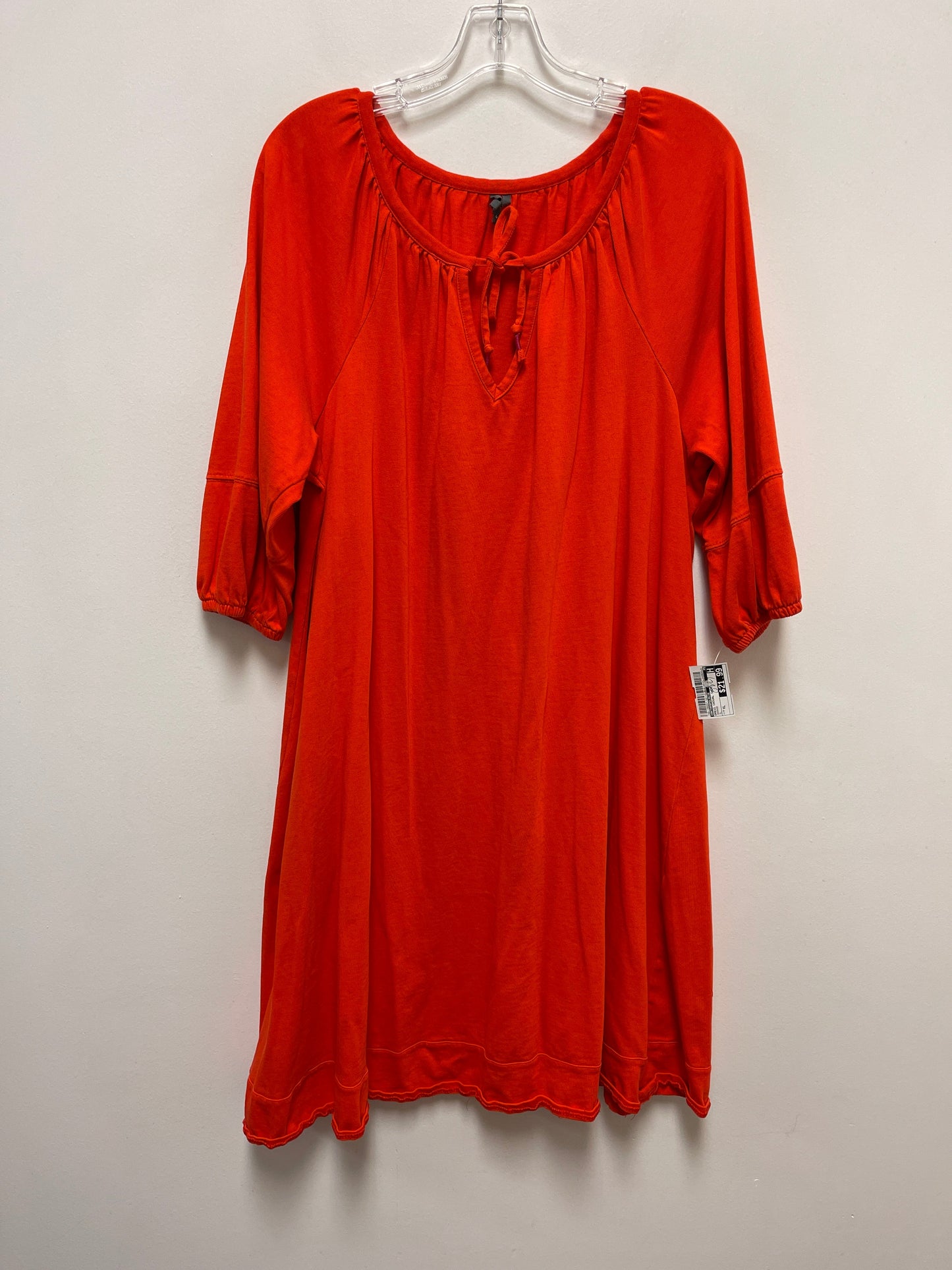 Dress Casual Short By Anthropologie In Orange, Size: Xl