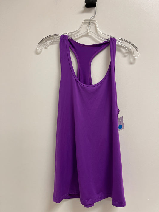 Athletic Tank Top By Xersion In Purple, Size: L