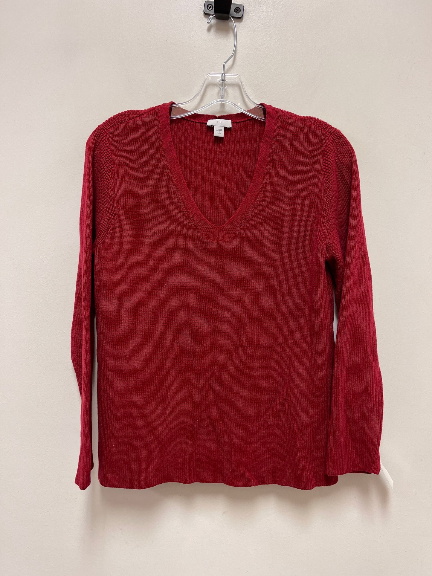 Sweater By J. Jill In Red, Size: M