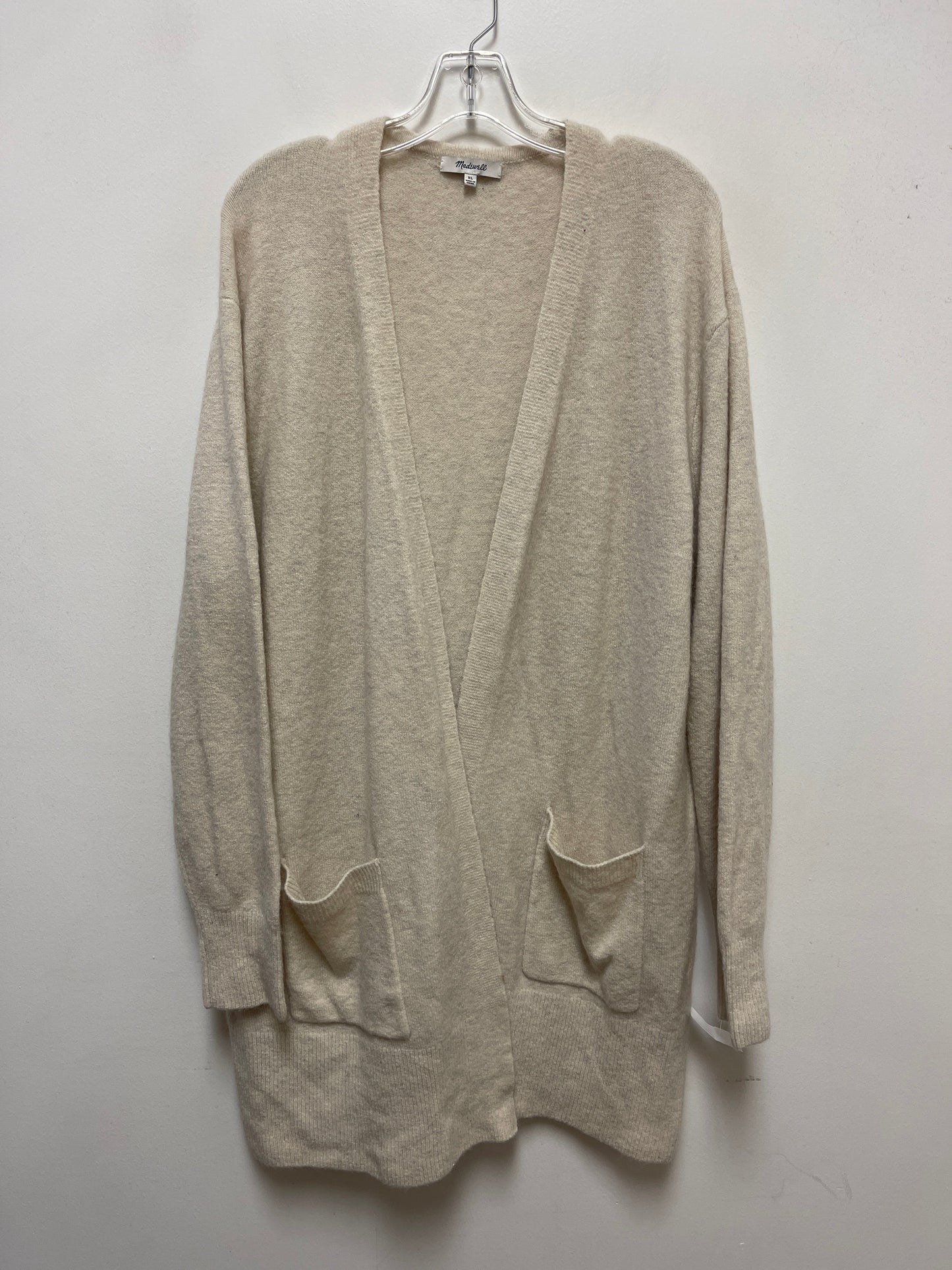 Cardigan By Madewell In Cream, Size: Xl