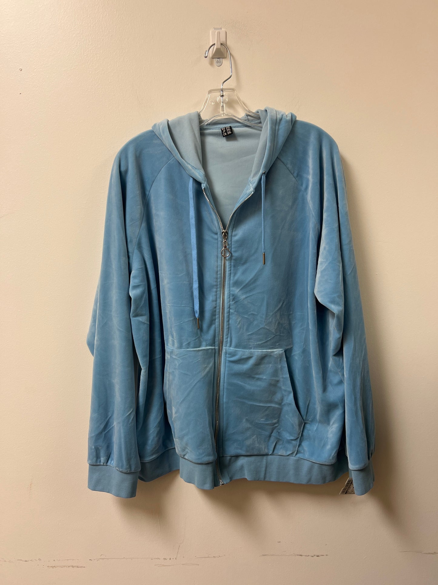 Jacket Other By Clothes Mentor In Blue, Size: 2x