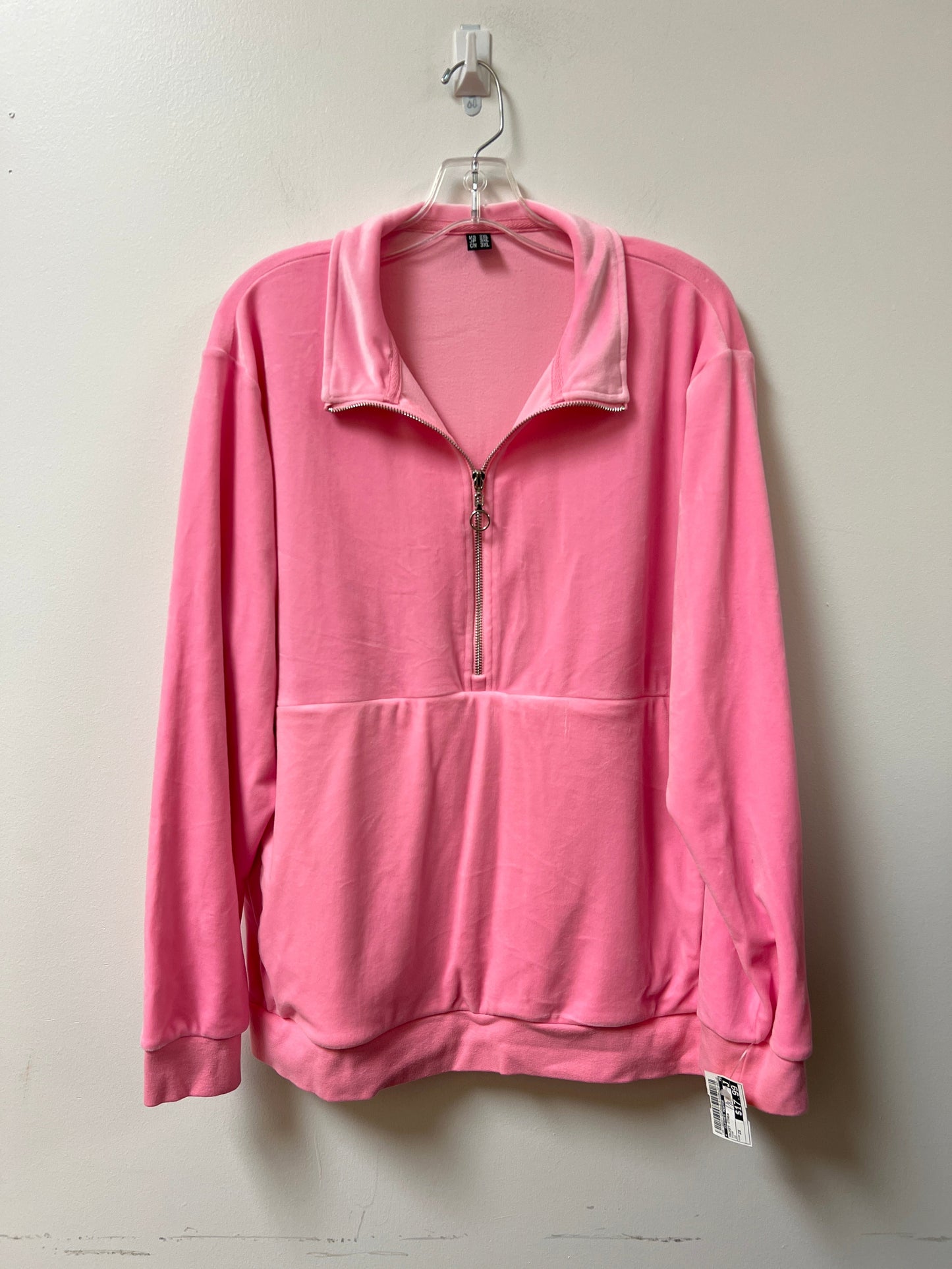 Jacket Other By Clothes Mentor In Pink, Size: 2x