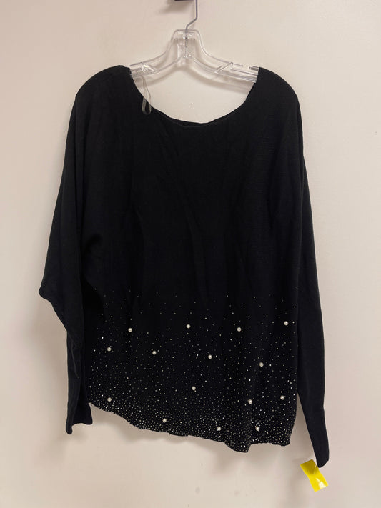 Sweater By Vila Milano In Black, Size: 2x