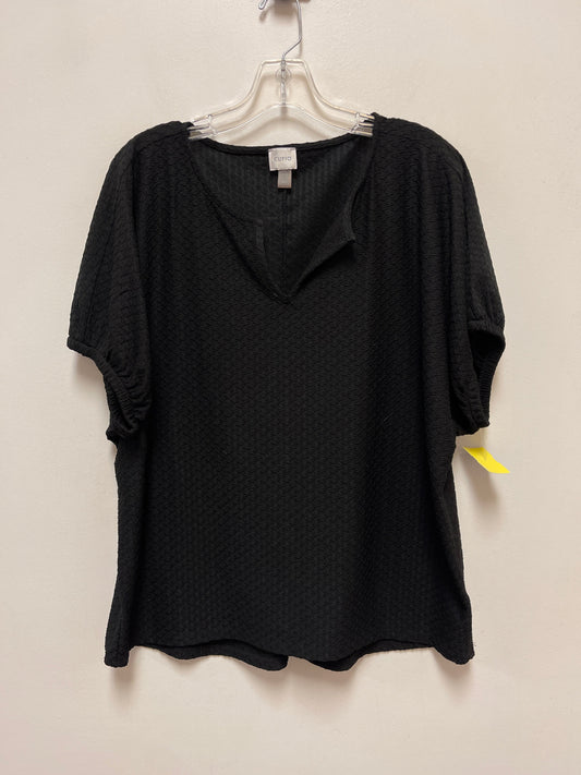 Top Long Sleeve By Cupio In Black, Size: L