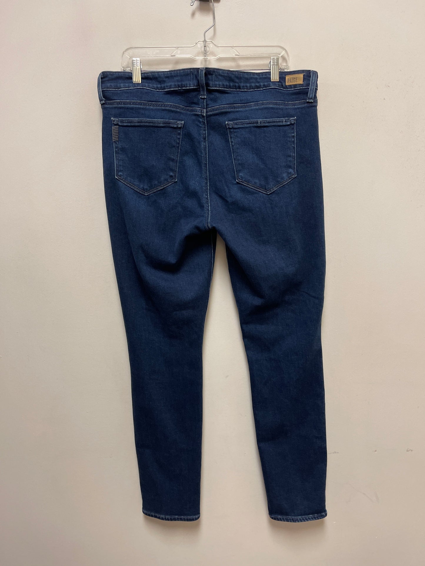 Jeans Designer By Paige In Blue Denim, Size: 18