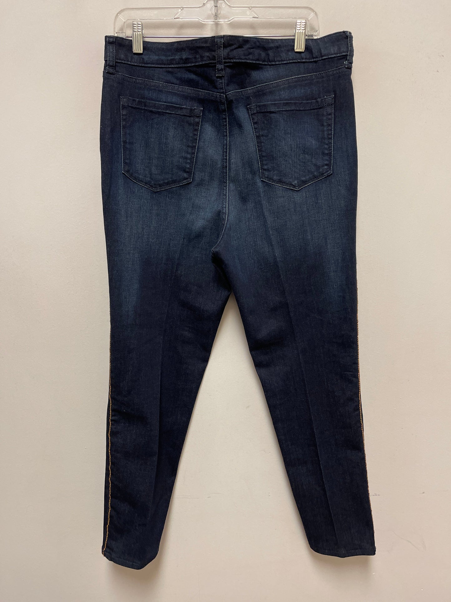 Jeans Skinny By Style And Company In Blue Denim, Size: 14