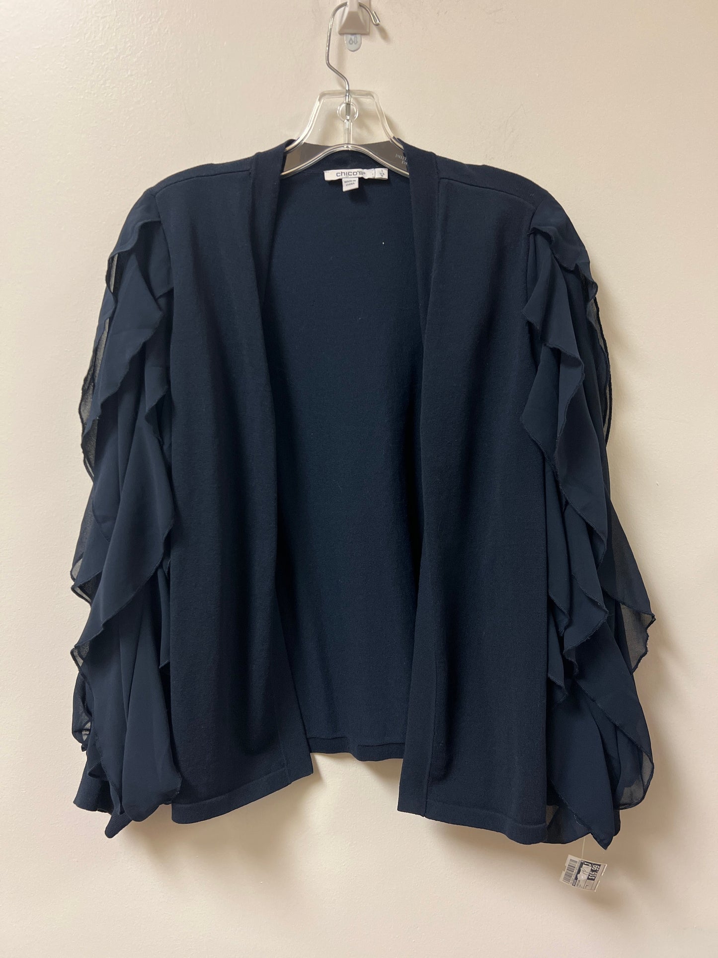 Cardigan By Chicos In Navy, Size: M