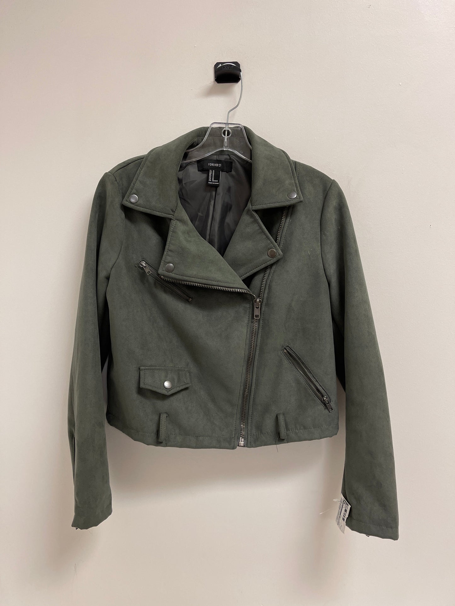 Jacket Other By Forever 21 In Green, Size: M