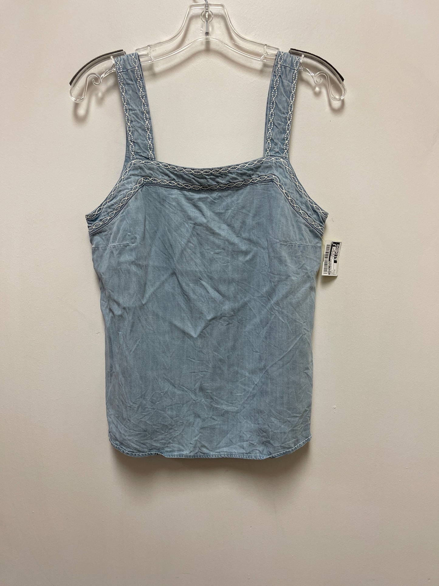 Top Sleeveless By Eddie Bauer In Blue, Size: S