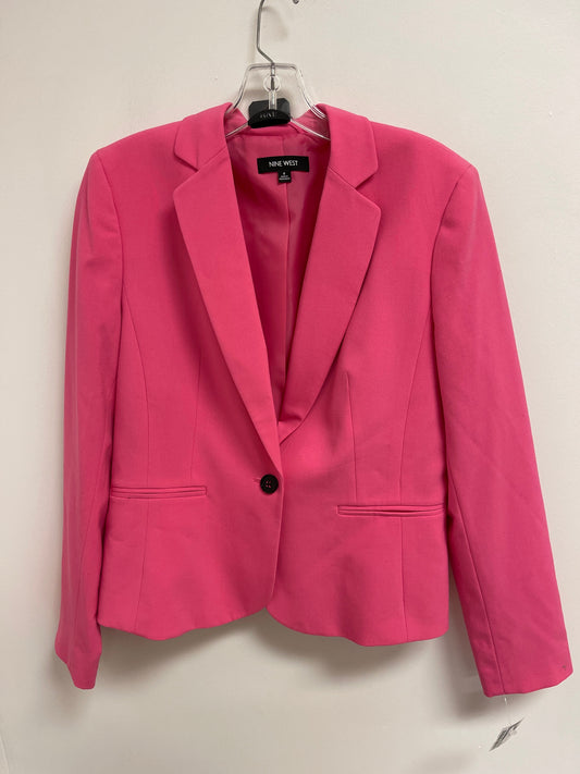 Blazer By Nine West In Pink, Size: M