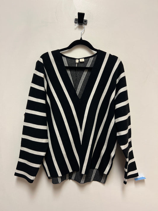 Sweater By Moth In Black & White, Size: M