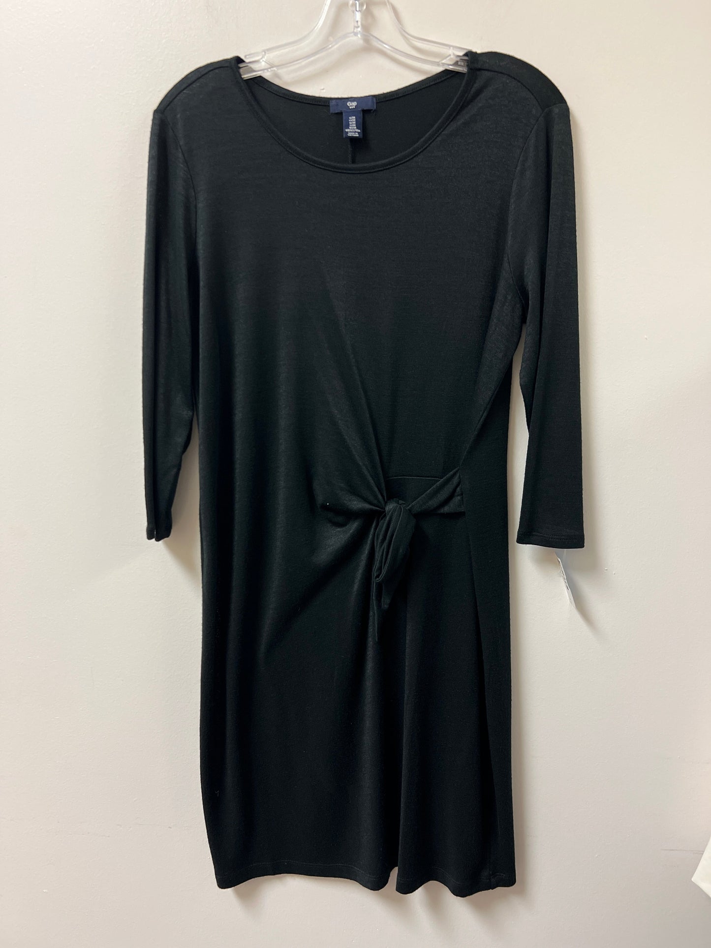 Dress Casual Midi By Gap In Black, Size: M