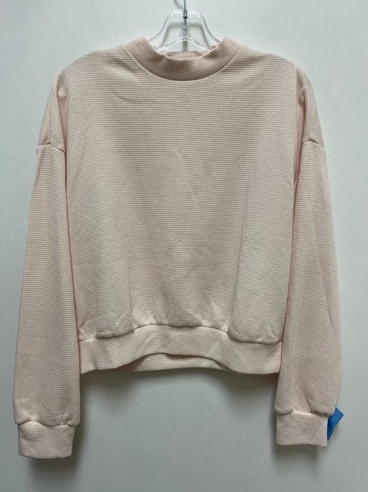 Top Long Sleeve By Shein In Cream, Size: S