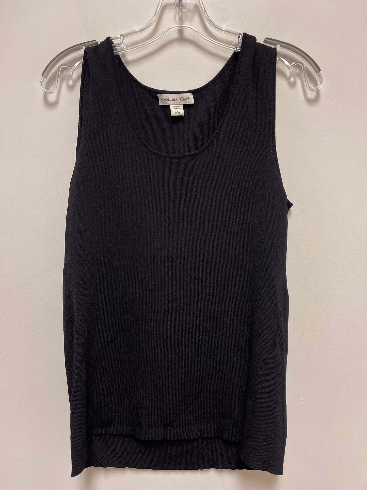 Tank Top By Coldwater Creek In Black, Size: M