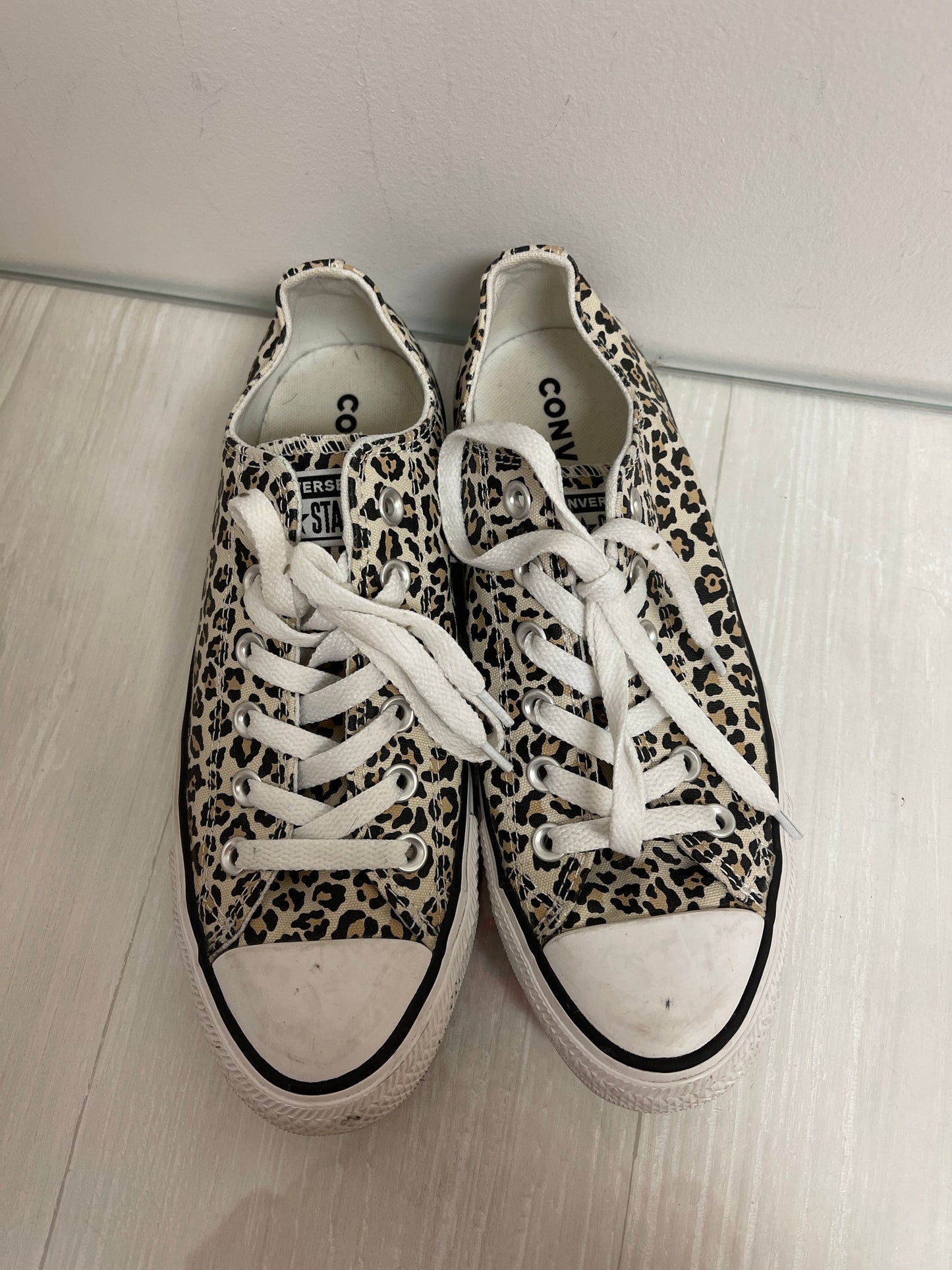 Shoes Sneakers By Converse In Animal Print, Size: 8