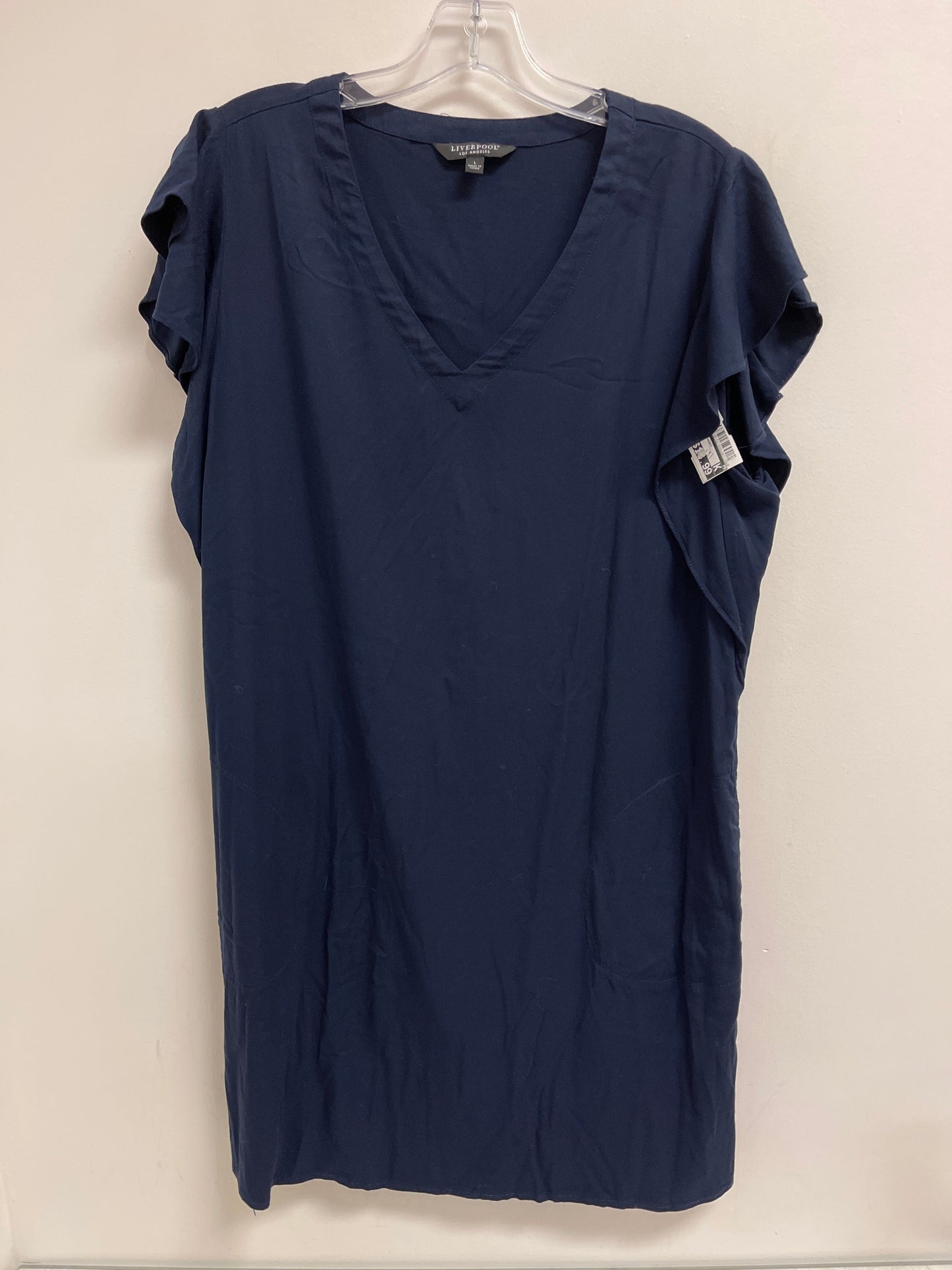 Dress Casual Short By Liverpool In Navy, Size: L