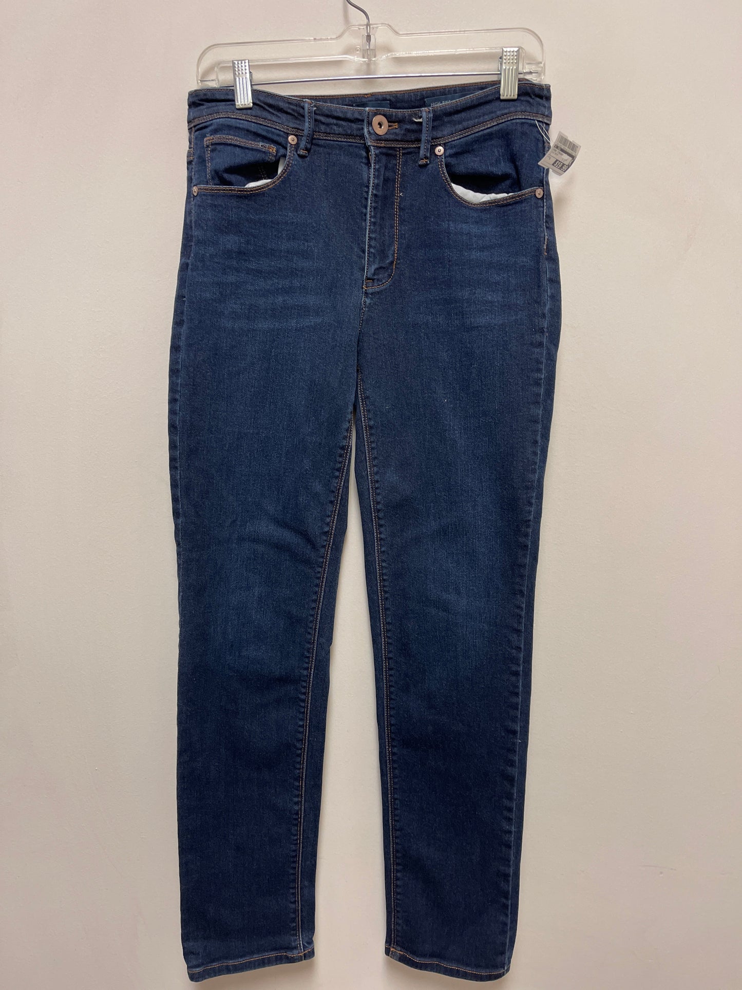 Jeans Straight By J. Jill In Blue Denim, Size: 6