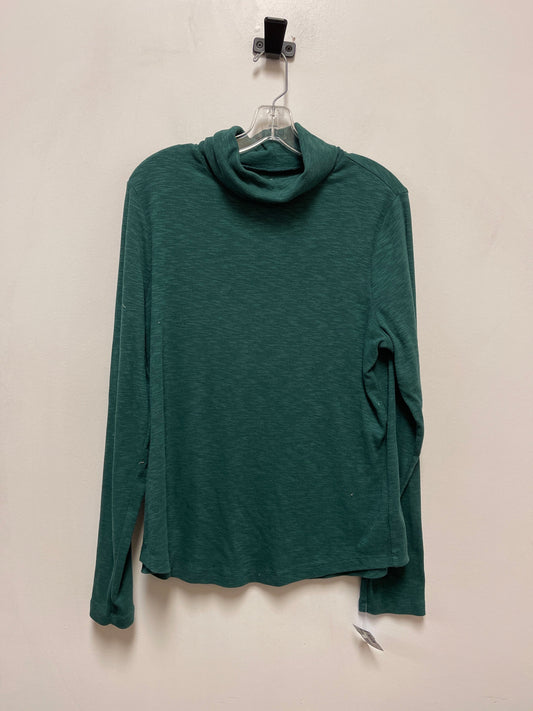 Top Long Sleeve By Gap In Green, Size: Xl