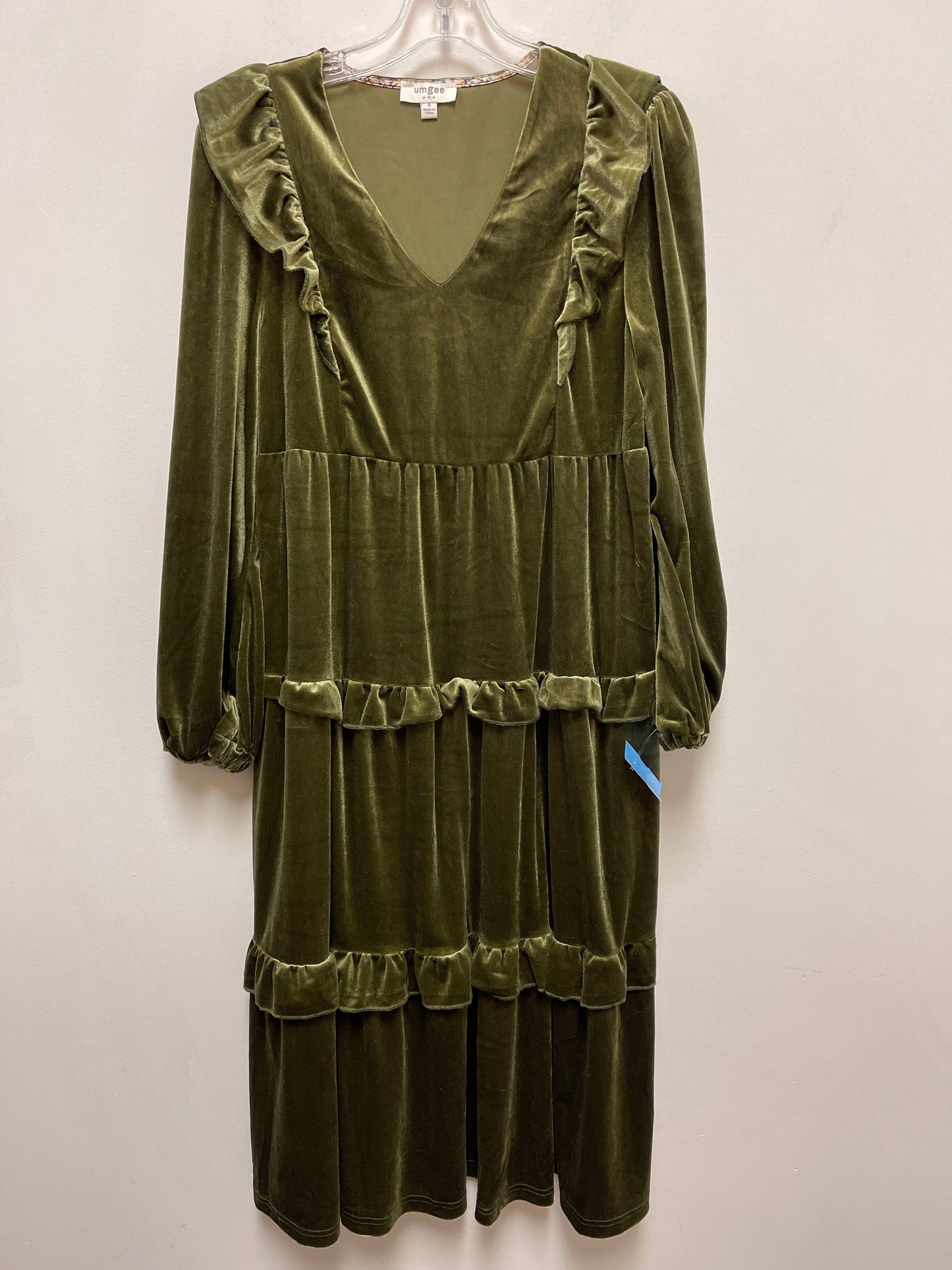 Dress Casual Midi By Umgee In Green, Size: S